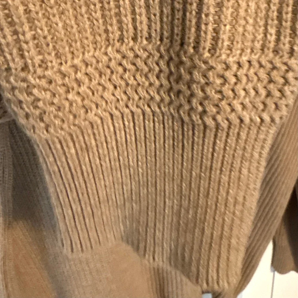 Banana Republic Heritage Khaki Safari Shawl Collar Cotton‎ Sweater in Size M